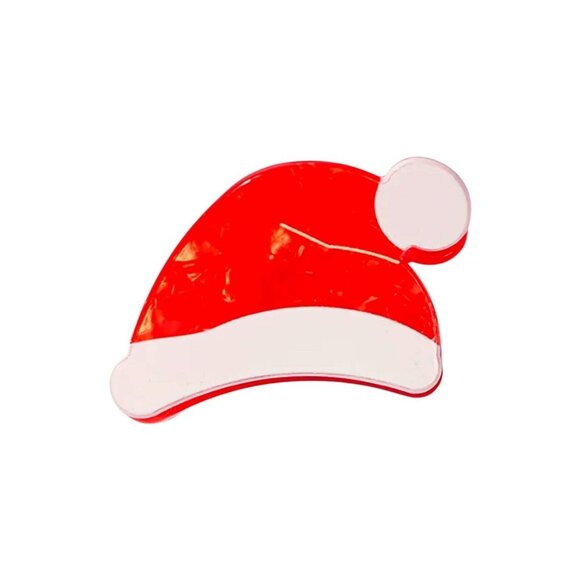SANTA HAT CLAW CLIP - Picture 1 of 7